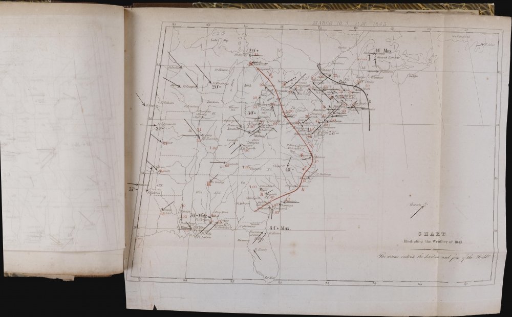 Professor James P. Espy's 1st. 2nd. and 3rd. Reports on Meteorology. 1843 - 1851. - Alternate View 3