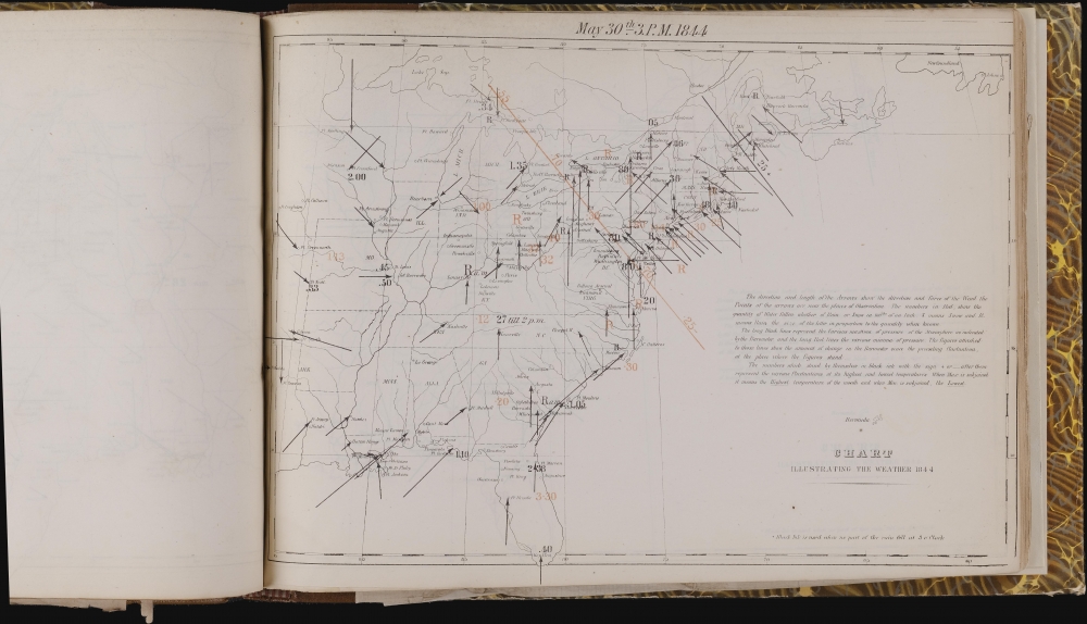 Professor James P. Espy's 1st. 2nd. and 3rd. Reports on Meteorology. 1843 - 1851. - Alternate View 5