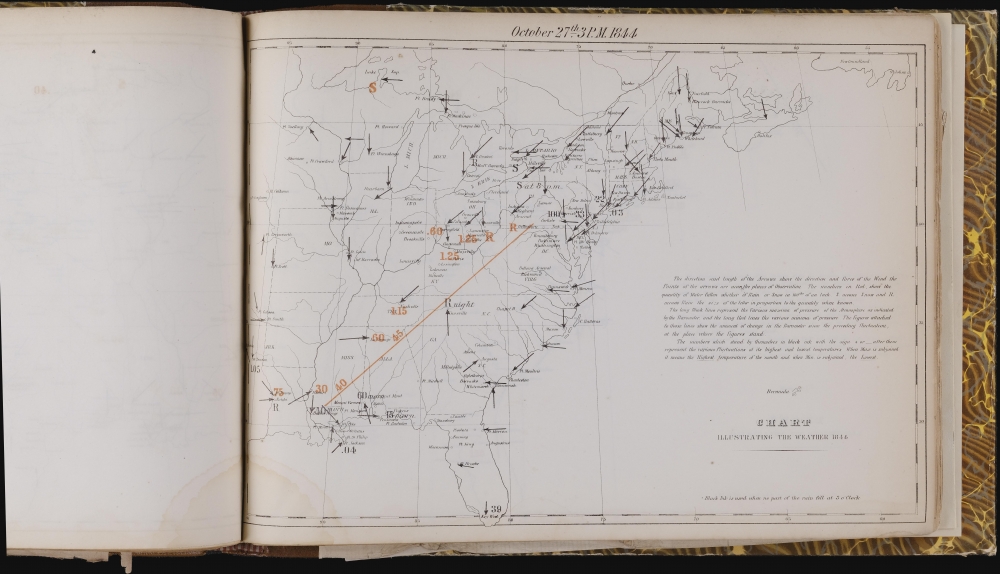 Professor James P. Espy's 1st. 2nd. and 3rd. Reports on Meteorology. 1843 - 1851. - Alternate View 6