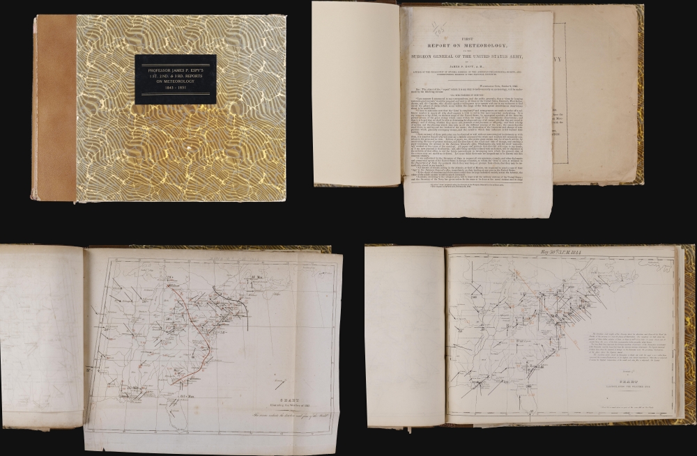 Professor James P. Espy's 1st. 2nd. and 3rd. Reports on Meteorology. 1843 - 1851. - Main View