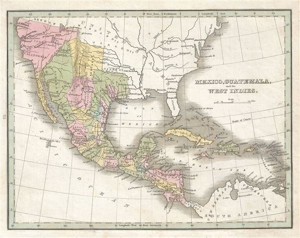 Mexico, Guatemala and the West Indies. - Main View