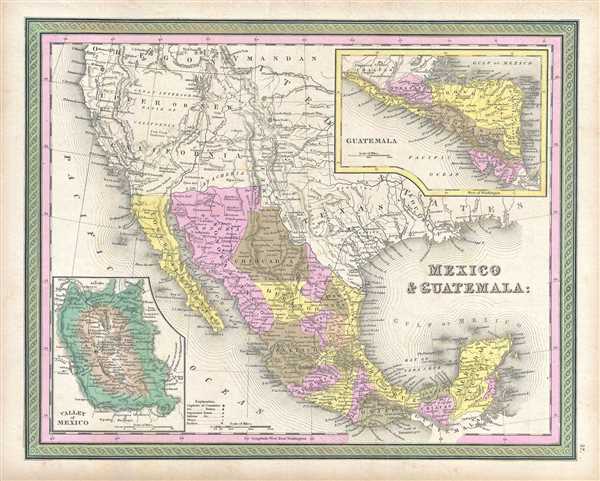 Mexico and Guatemala. - Main View