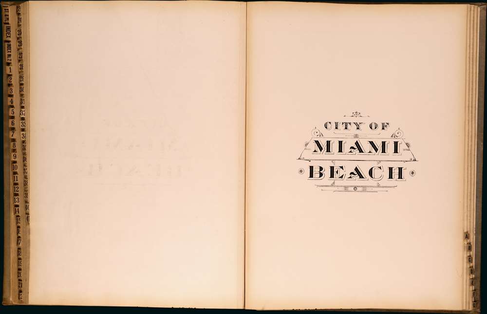 Plat Book of Greater Miami Florida and Suburbs from Official Records, Private Plans and Actual Surveys. - Alternate View 4