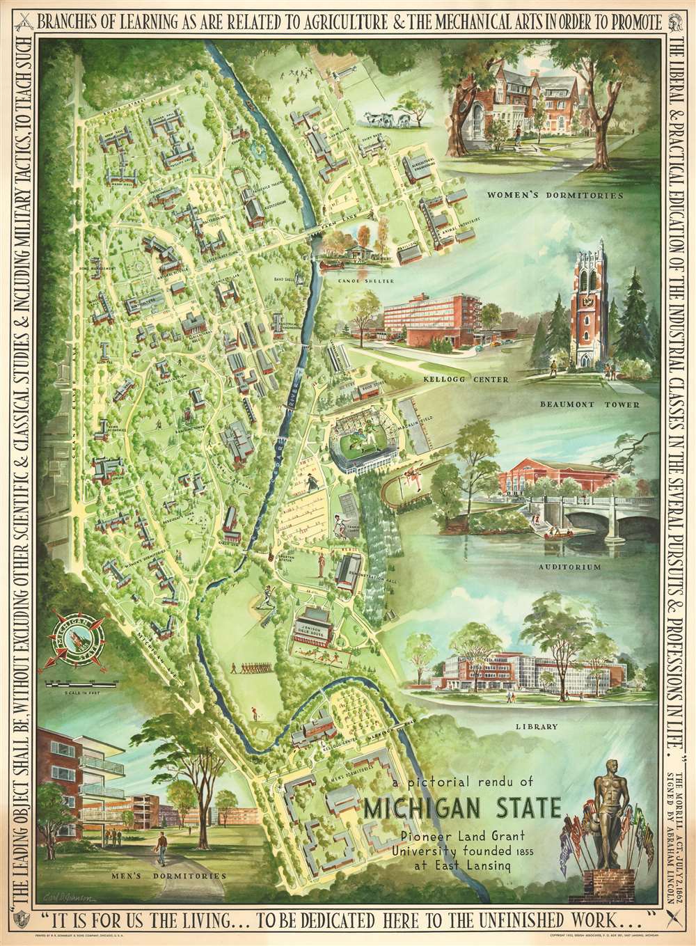 A Pictorial Rendu of Michigan State. - Main View