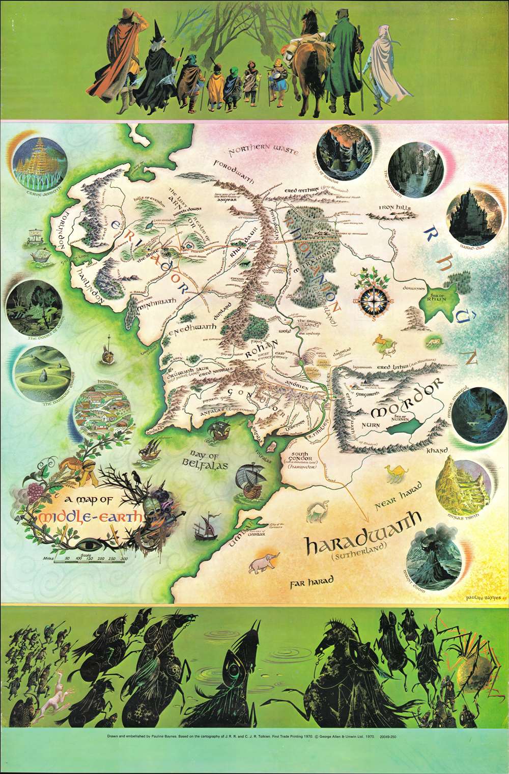 A Map of Middle-Earth. - Main View