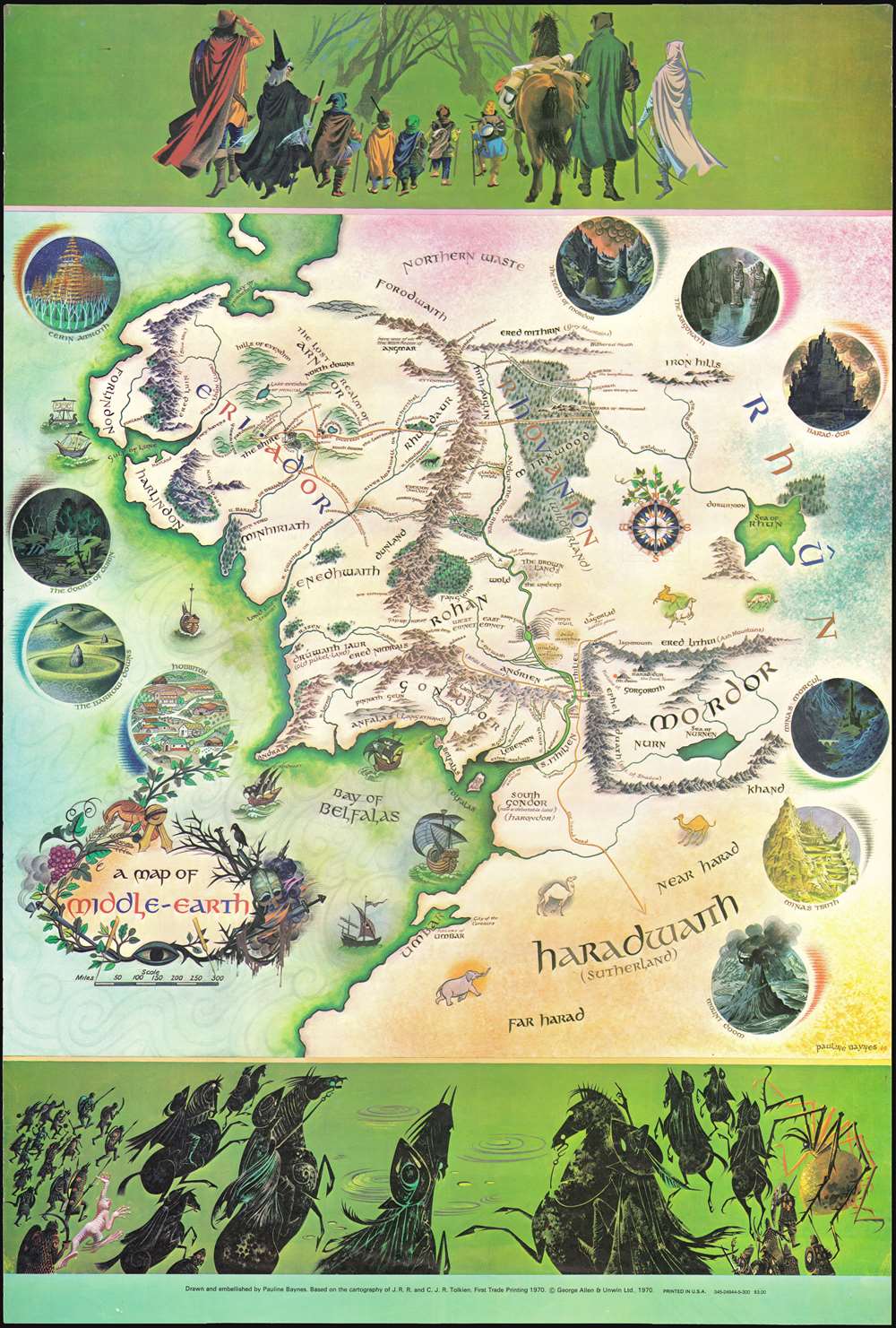 A Map of Middle-Earth. - Main View