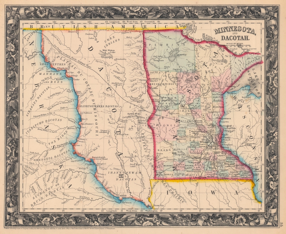 Minnesota and Dacotah. - Main View