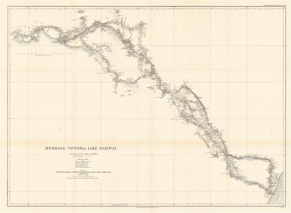 Mombasa - Victoria Lake Railway. - Main View