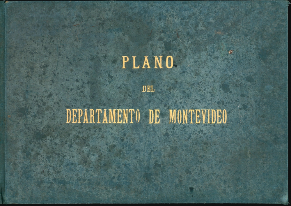 Plano del Departamento de Montevideo construido con los datos mas recientes. - Alternate View 2