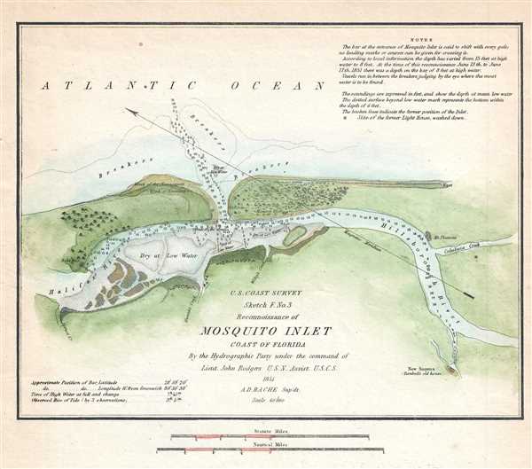 Mosquito Lagoon Chart