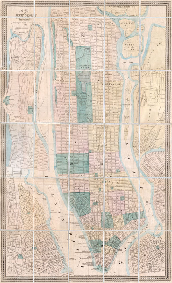 Map of New York City and Vicinity. - Main View