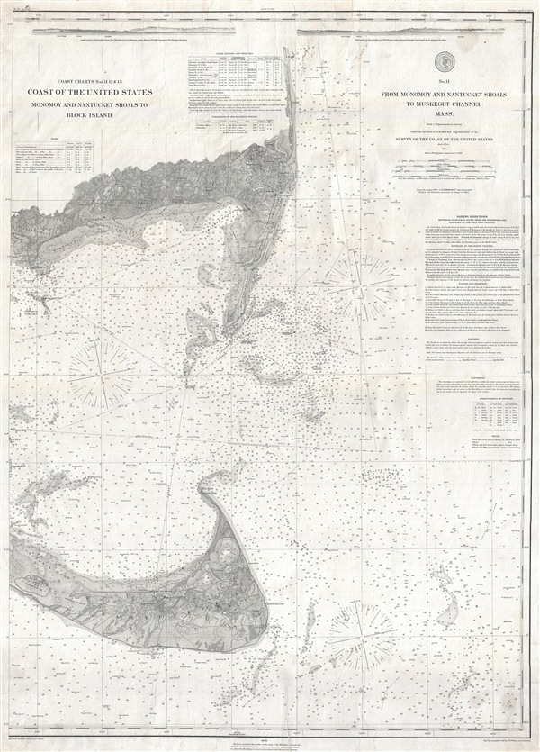 No. 11 From Monomoy and Nantucket Shoas to Muskeget Channel Mass. - Main View