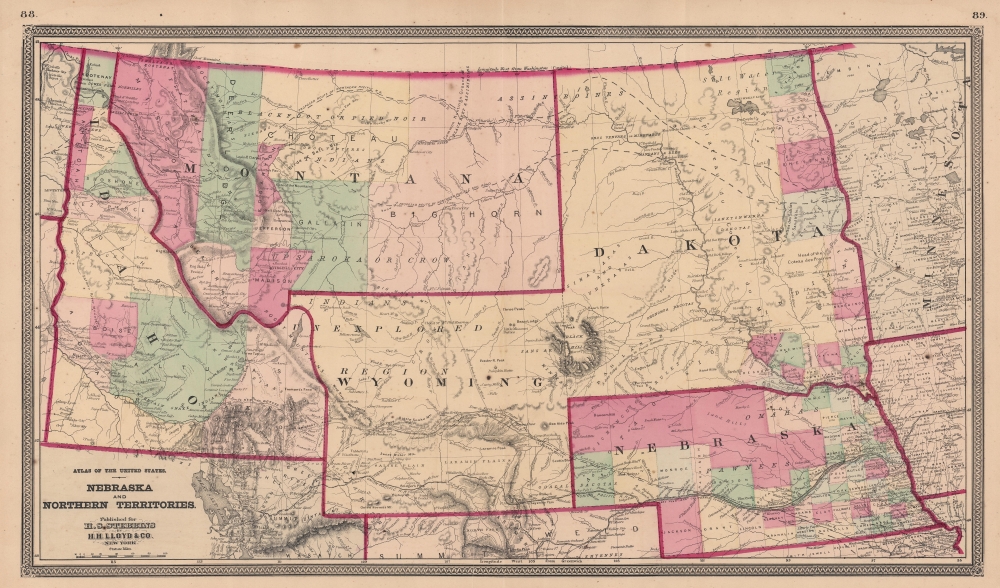 Nebraska and Northern Territories. - Main View