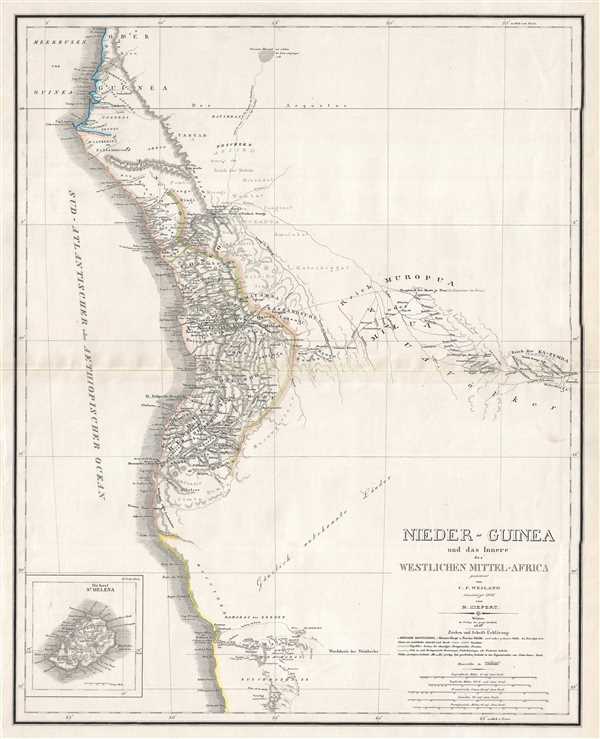 Nieder-Guinea und das Innere Westlichen Mittel-Africa. - Main View