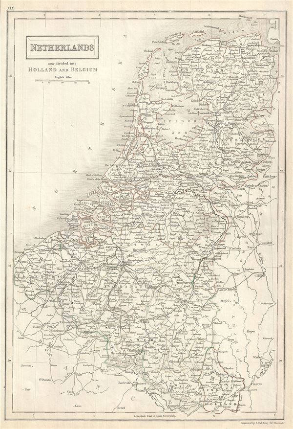 Netherlands now divided into Holland and Belgium. - Main View