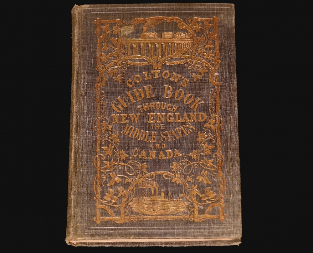 Colton's Map of the States of New England and New York, with Parts of Pennsylvania, New Jersey, the Canadas and c. Showing the Railroad, Canals and Stage Roads. With distances from place to place. - Alternate View 1