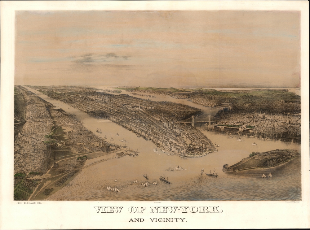 View of New-York. And Vicinity. - Main View