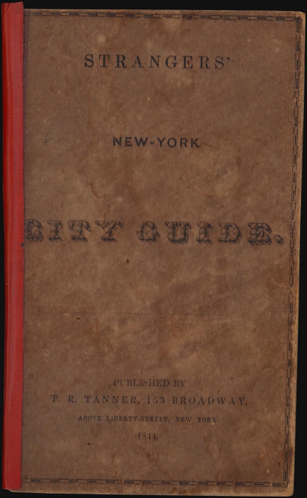 Map of the City of New-York. Drawn by D.H. Burr for 'New York as it is in 1846'. - Alternate View 1