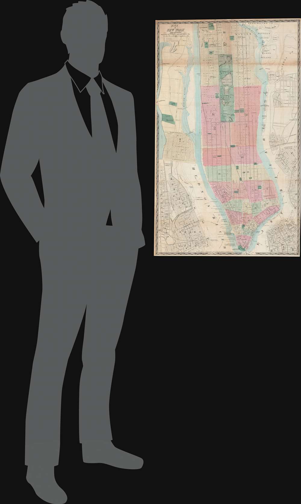Map of New York and Vicinity. - Alternate View 1