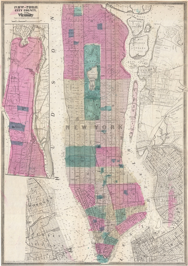 New-York City County, and Vicinity. - Main View