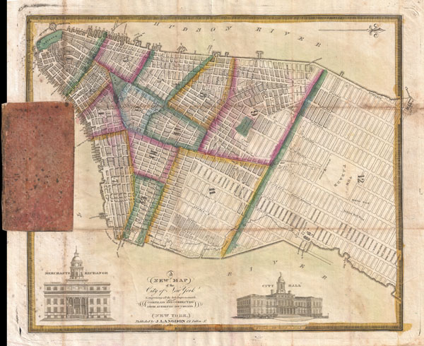 A New Map of the City of New York Comprising all the Late Improvements. - Main View