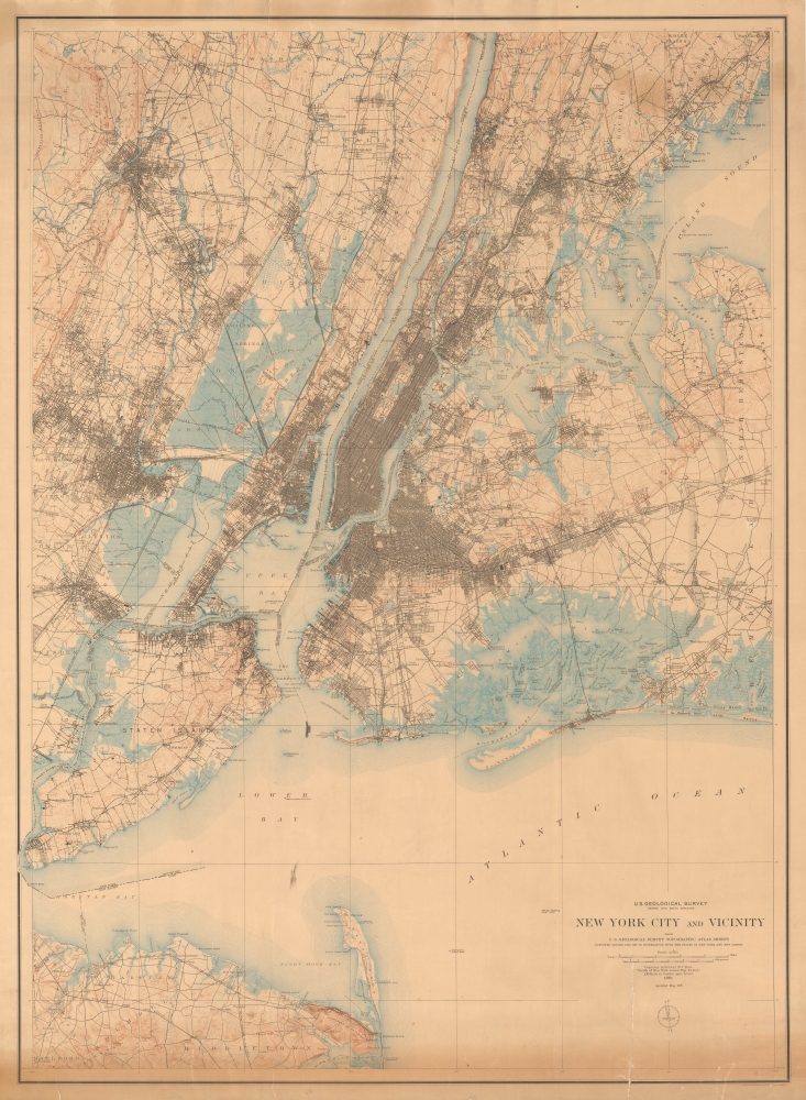 New York City and Vicinity. - Main View
