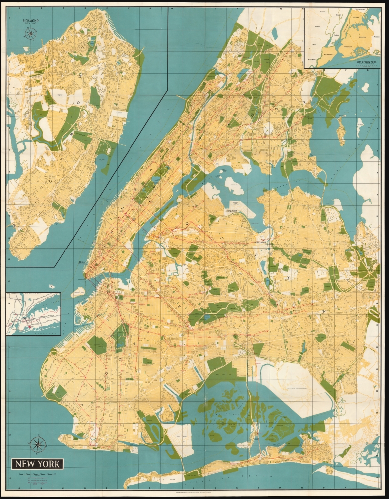 New York Map-Guide. - Alternate View 2