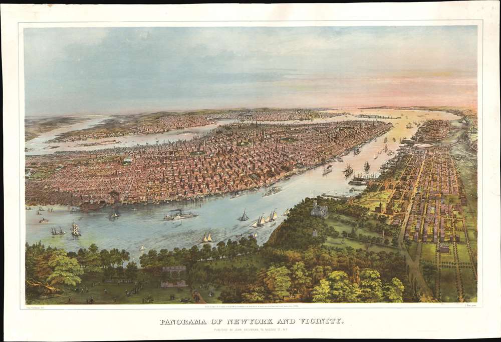 Panorama of New York and Vicinity. - Main View