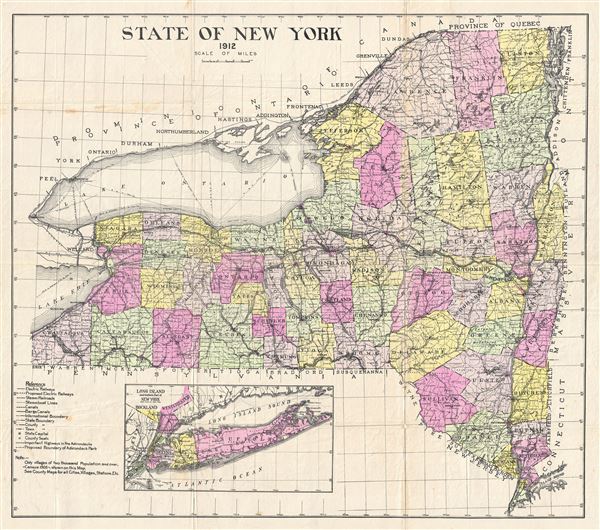State of New York. - Main View