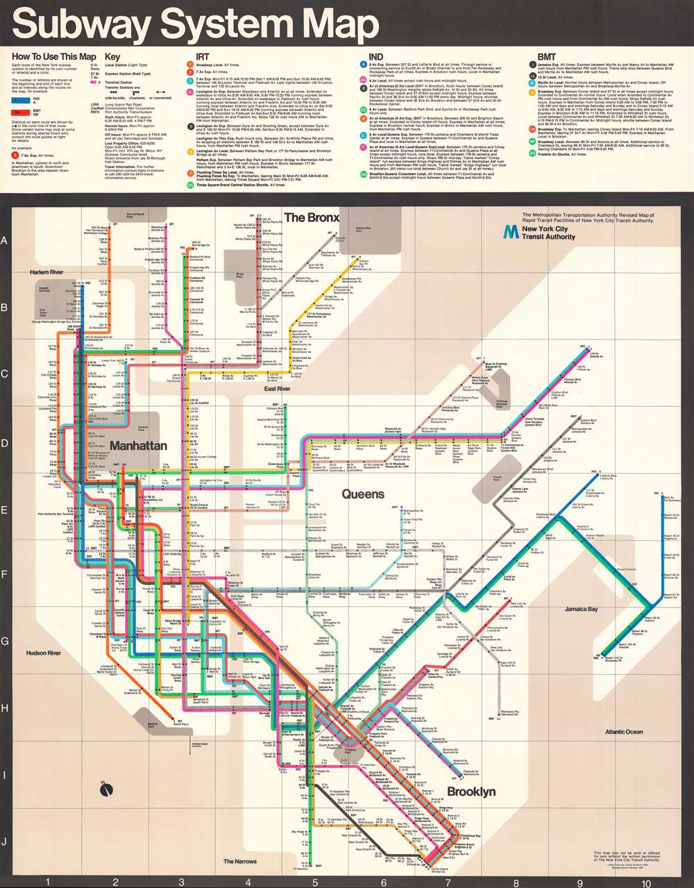 Subway System Map. - Main View