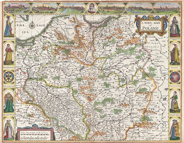A Newe Mape of Poland. - Main View