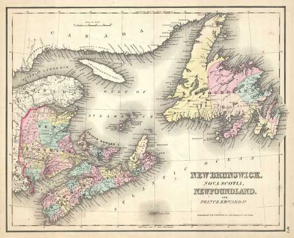 New Brunswick, Nova Scotia, Newfoundland, and Prince Edward Id. - Main View