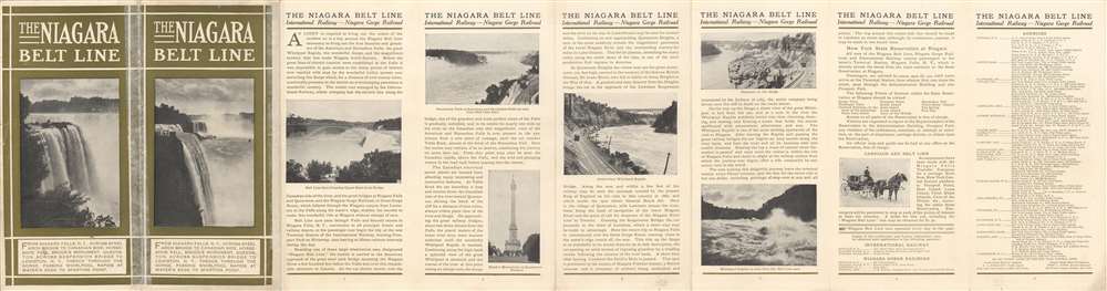 The Niagara Belt Line - Around and Through the Niagara Gorge. - Alternate View 1