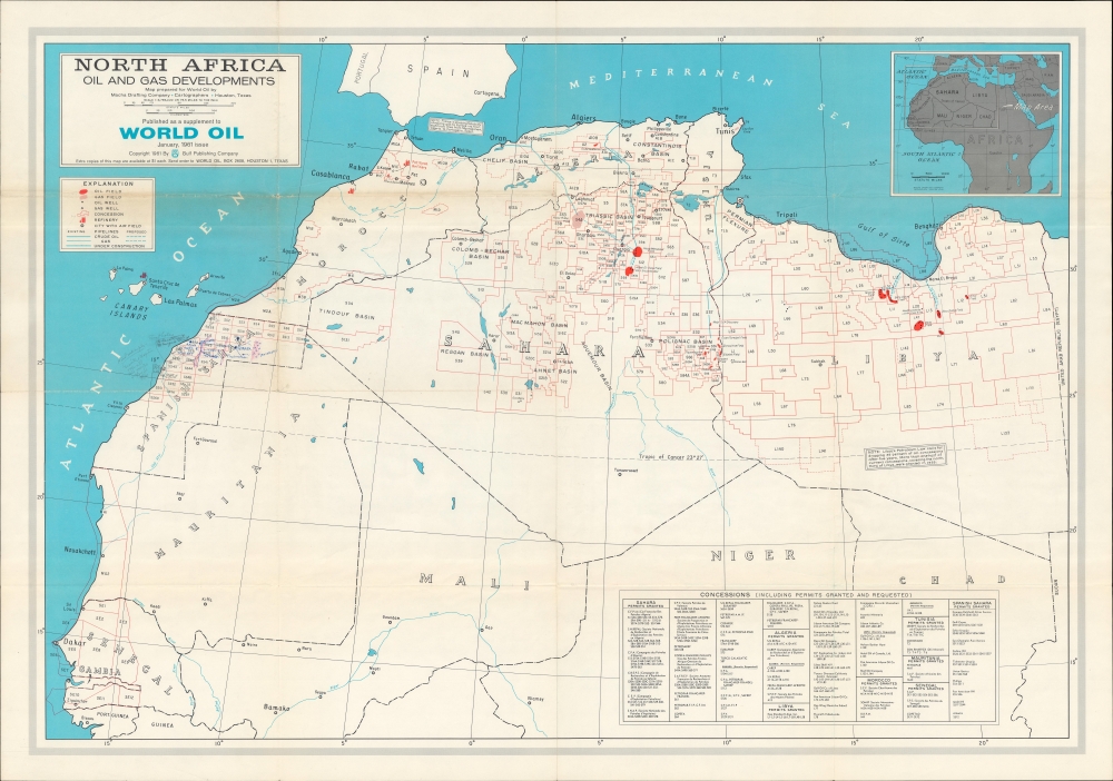 North Africa Oil and Gas Developments. - Main View