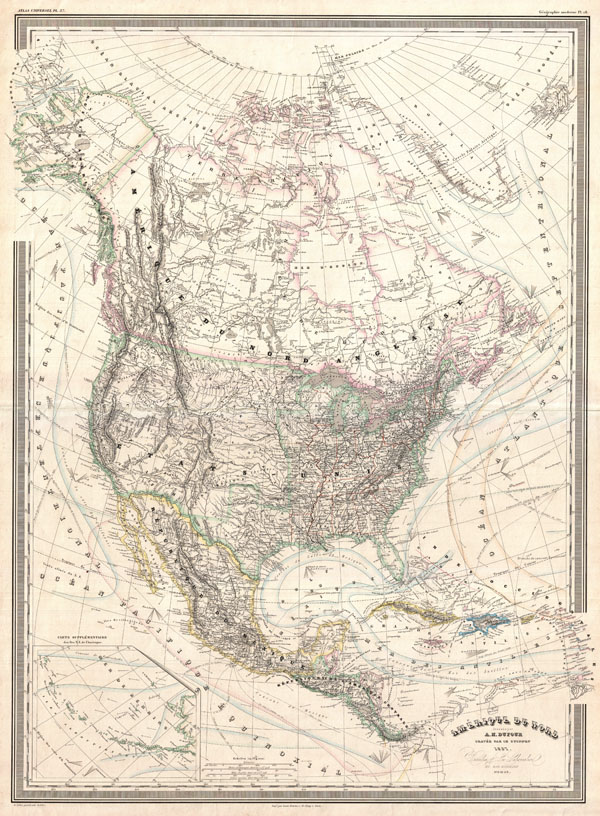 Amerique du Nord. - Main View