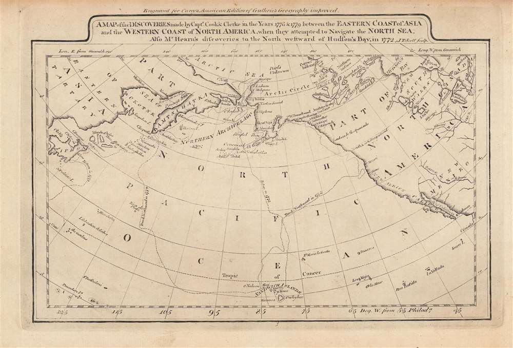 A map of the discoveries made by Capts. Cook and Clerke in the years 1778 and 1779... - Main View
