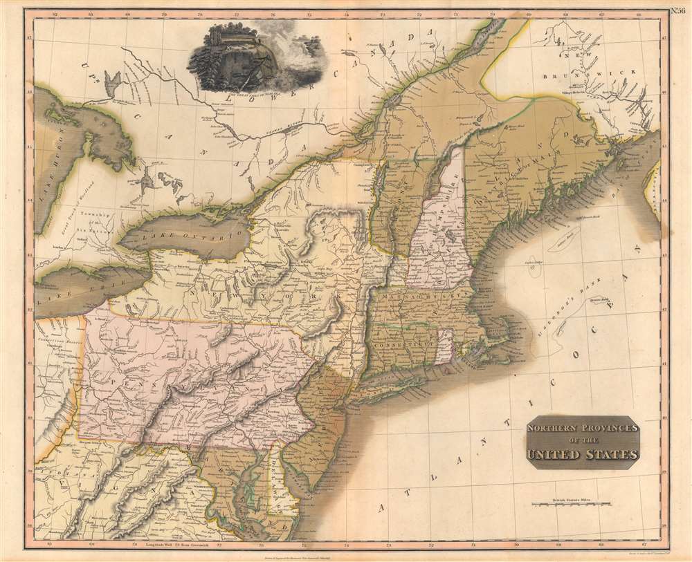 Northern Provinces of the United States. - Main View