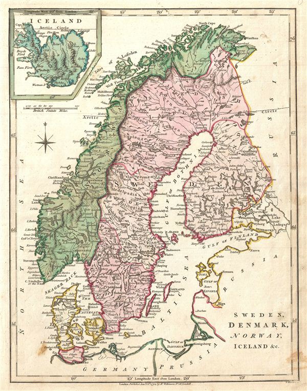 Sweden, Denmark, Norway, Iceland &c. - Main View