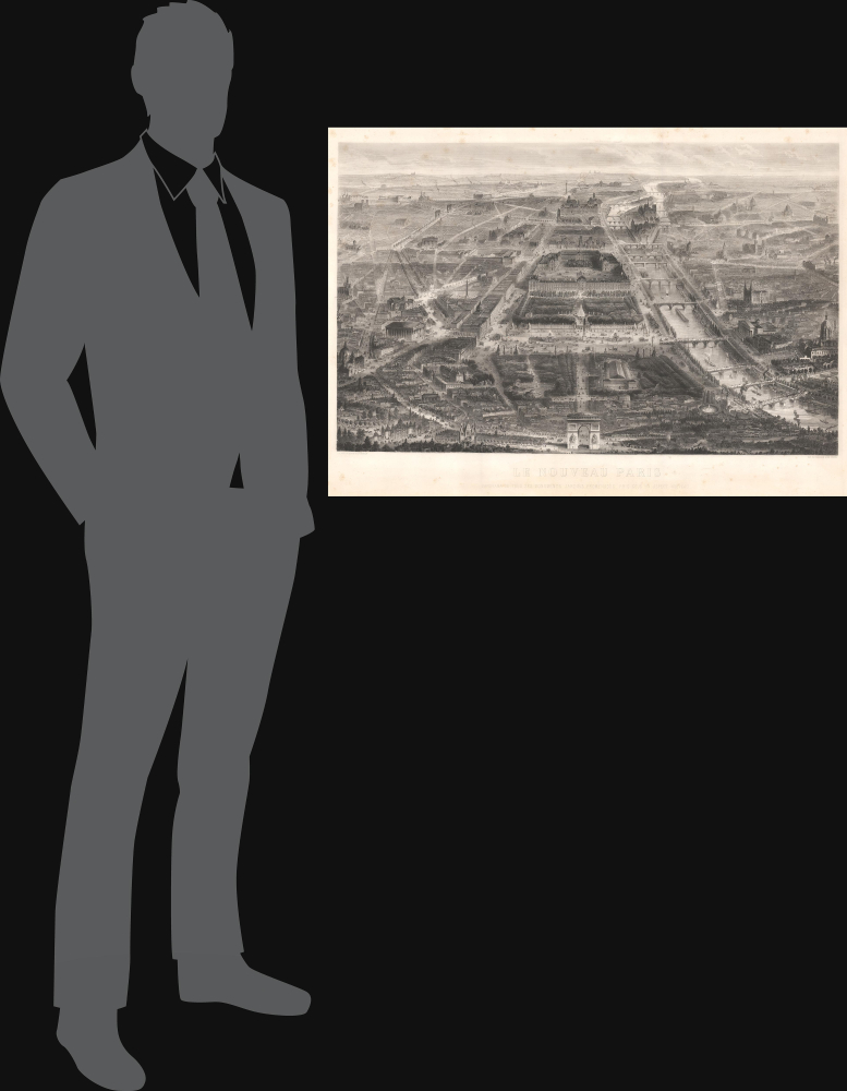 Le Nouveau Paris Panorama de Tous Ses Monuments, Jardins, Promenades; Pris sous un Aspect Nouveau. - Alternate View 1
