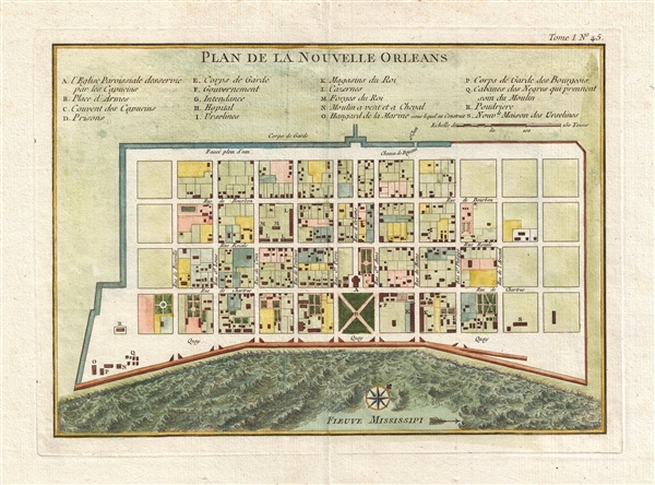 Plan de la Nouvelle Orleans. - Main View