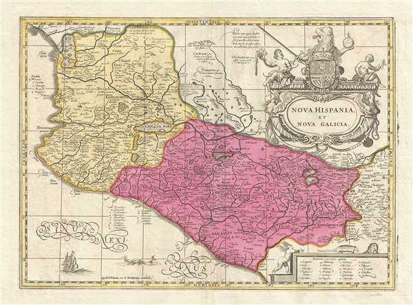 Nova Hispania et Nova Galicia. - Main View