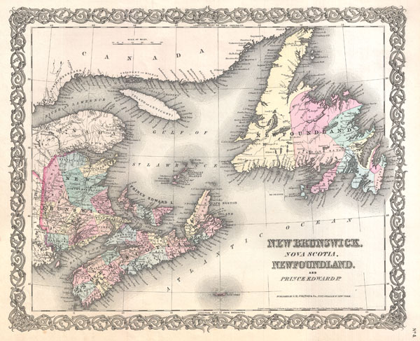 New Brunswick, Nova Scotia, Newfoundland, and Price Edward Id. - Main View