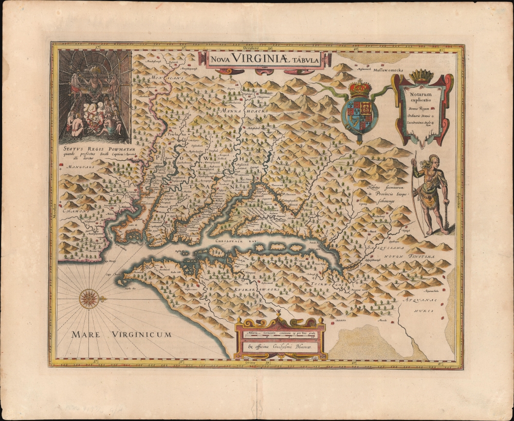 Nova Virginiae Tabula. - Main View