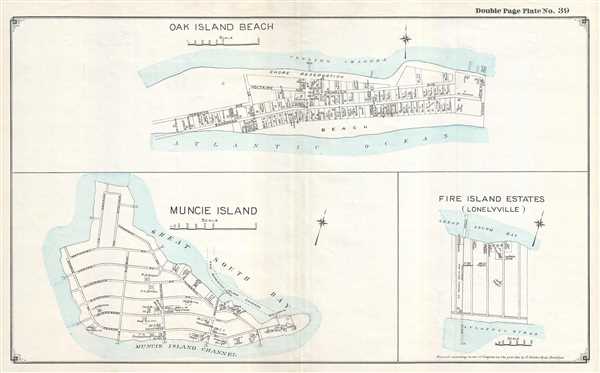 Oak Island Beach. / Muncie Island. / Fire Island Estates (Lonelyville). - Main View
