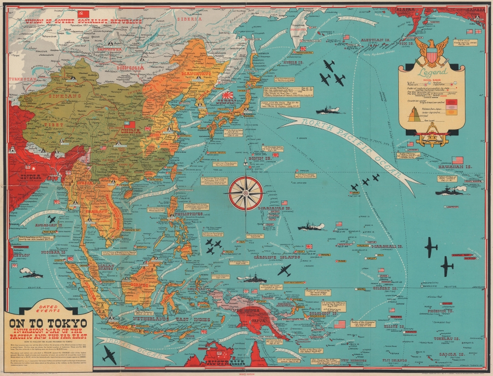 1944 Turner Map of East Asia and Central Pacific