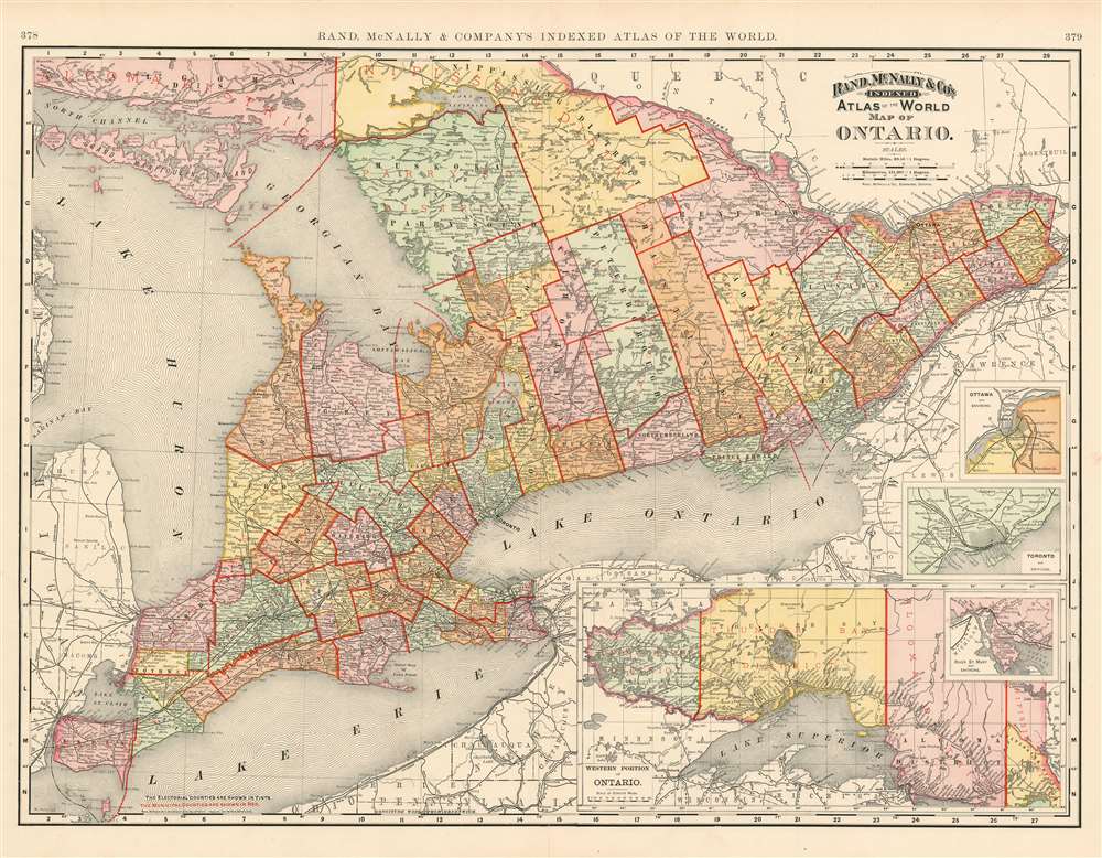 Map of Ontario. - Main View