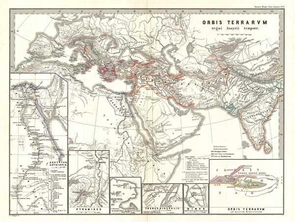 Orbis Terrarvm regni Assyrii tempore - Main View