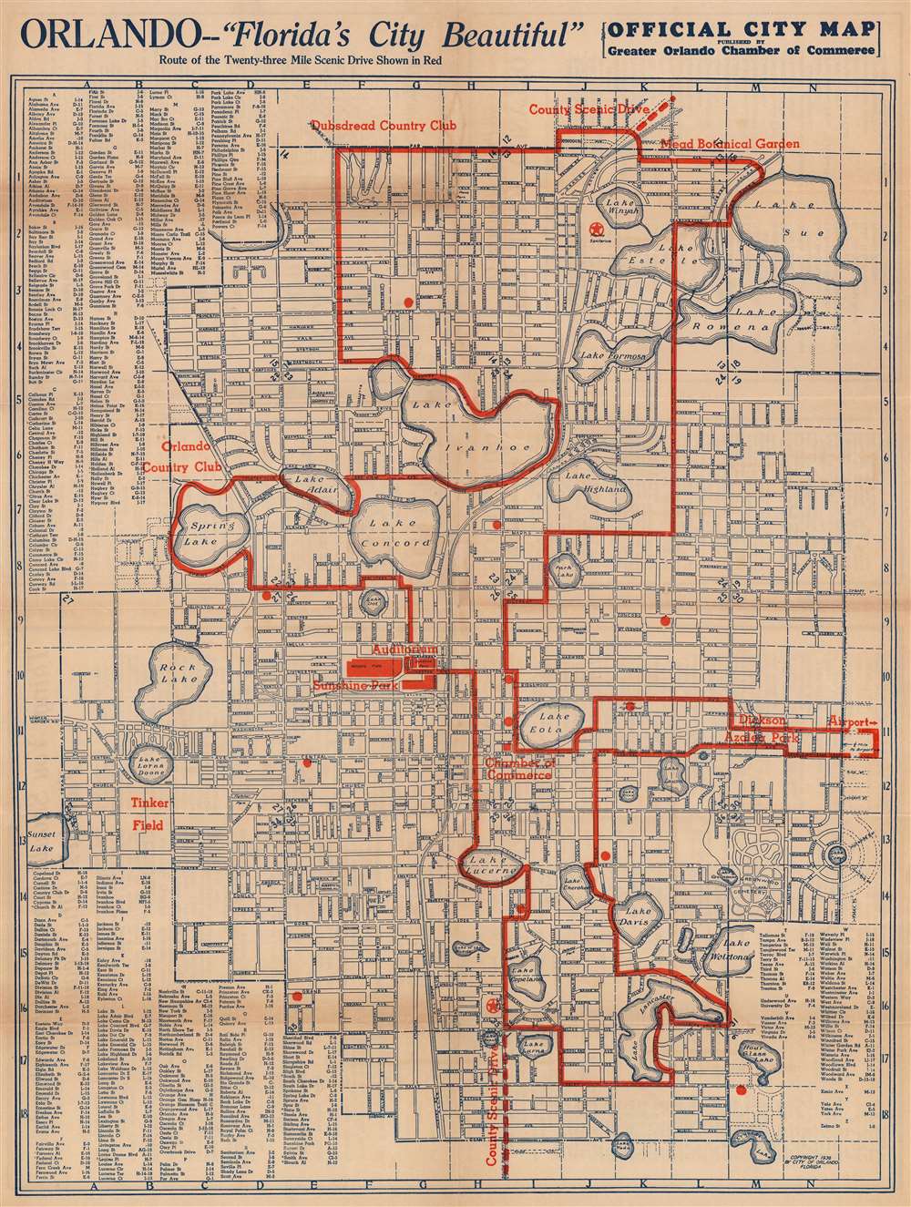 Orlando - 'Florida's City Beautiful'. - Main View