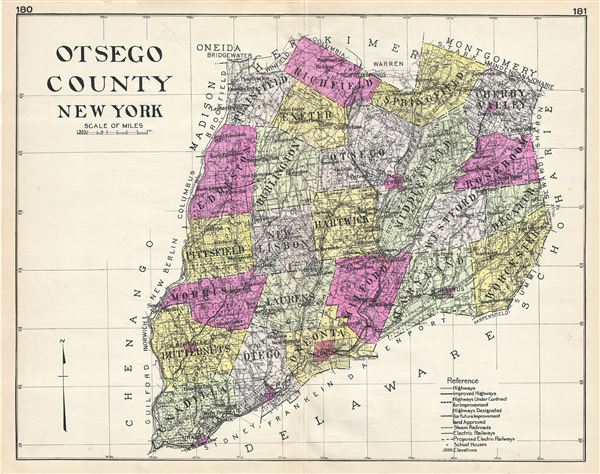 Otsego County New York. - Main View