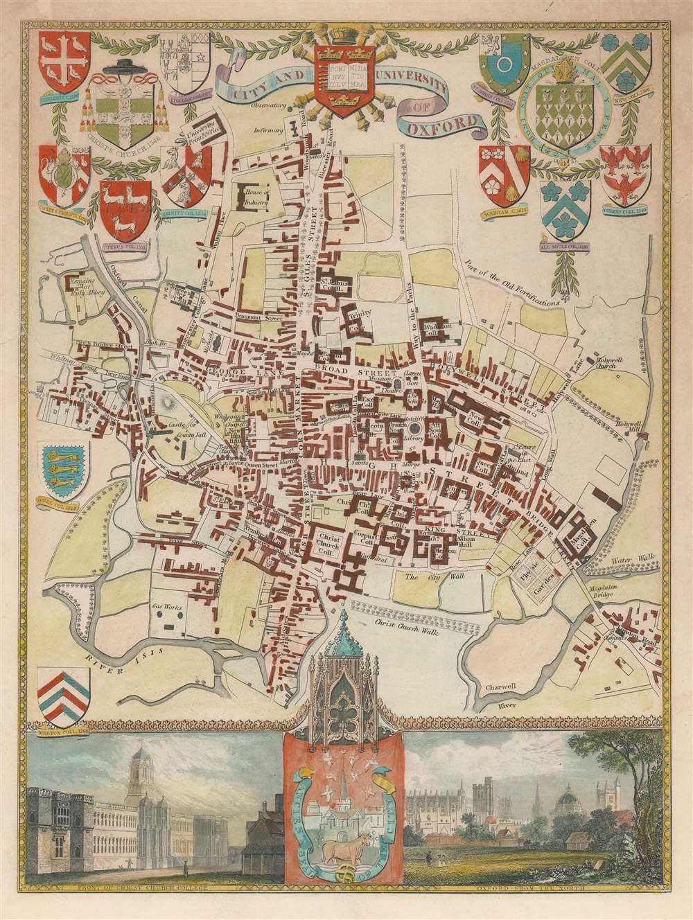 City and University of Oxford. - Main View